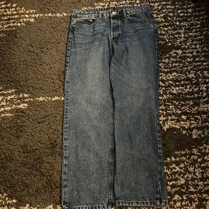 Blue BOOHOO Man Straight vintage Jeans